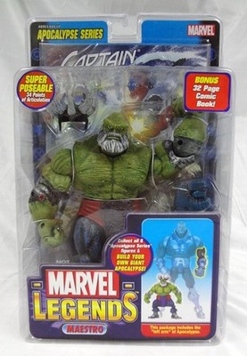 Toy Biz 2005 Marvel Legends Apocalypse Series Hulk Maestro 6'' Figure Sealed!