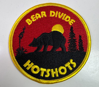 Bear Divide Hotshots California CA Wildland Bear Fire 3'' Patch U5