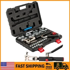 Hydraulic Brake Line Flaring Tool ,Double Flaring Tool 45° for 3/16"-1/2" Tube