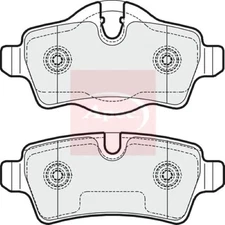 Apec Blue PD3240 Brake Pads Set fits MINI CLUBMAN COOPER R55 - R59 Rear 10 to 15