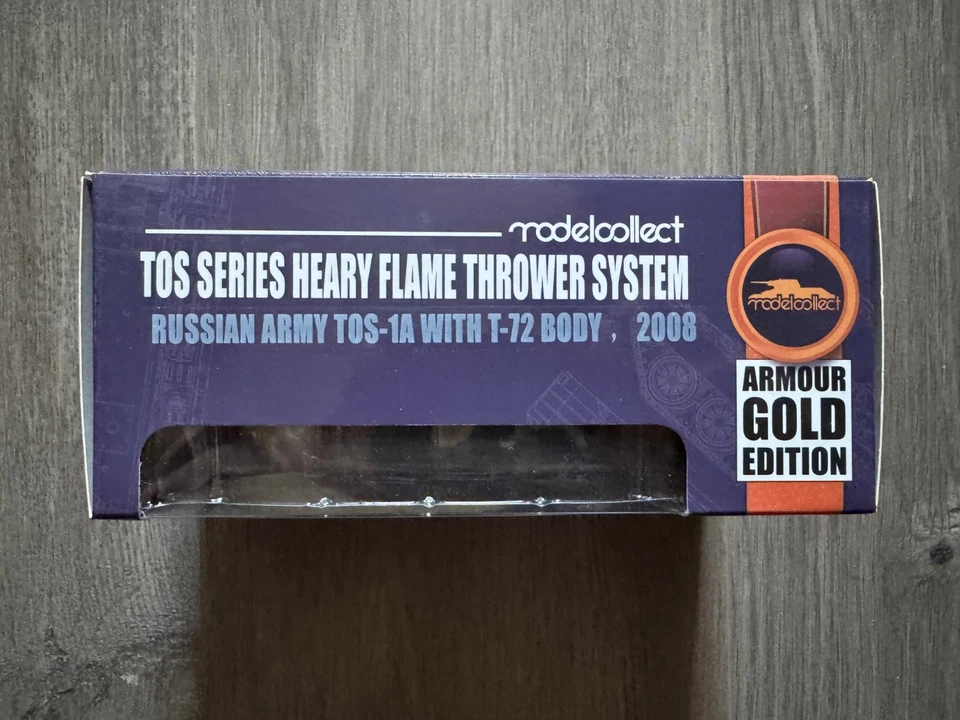 Modelcollect 1:72 Russian Army TOS-1A with T-72 Body 2008 AS72016 Gold Edition - Image 2 of 4
