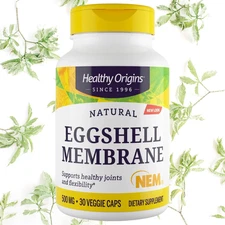 Healthy Origins Natural Eggshell Membrane 500 mg 30 Veg Caps