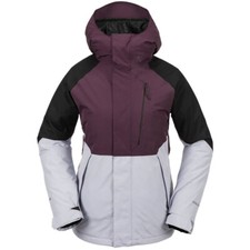 Volcom V.Co Aris Insulated Gore-Tex Damen-Skijacke Snowboardjacke Ski-Jacke Lila