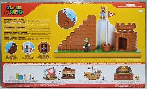 JAKKS PACIFIC 2024 NINTENDO SUPER MARIO 2.5" COURSE COMPLETE DIORAMA SET PLAYSET - Picture 14 of 17