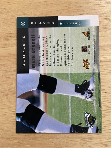 1998 Score Mark Brunnell Football Card 6C Jacksonville Jaguars - Picture 2 of 2