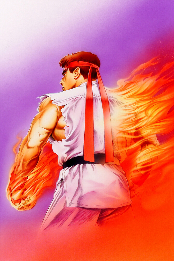 Street Fighter II Turbo Super Console Game Wall Art Home - POSTER