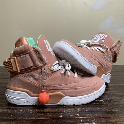 pink patrick ewing shoes