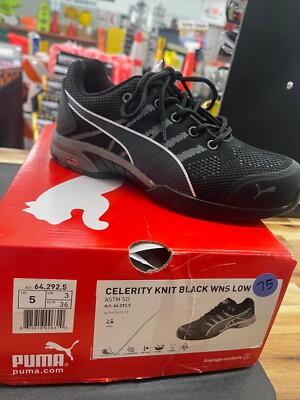 Puma Celerity Knit Black Wns Low