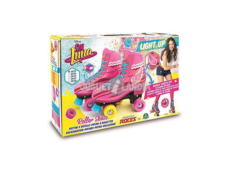 Soy Luna Light Up Patins à Roulettes (Taille 34/35) 34/35) (Taille 13f153 Soy Luna Light Up Patins à Roulettes (Taille 34/35) 34/35) (Taille 13f153