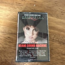 Miami Sound Machine Primitive Love Cassette Epic Records