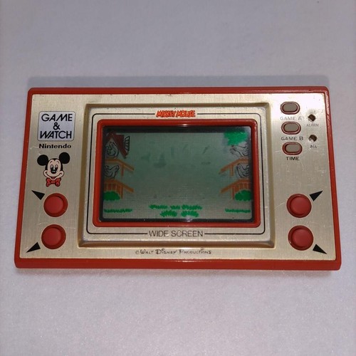 Nintendo Game & Watch Mickey Mouse Egg MC-25 Handheld Wide Screen Retro 1981 - Picture 9 of 9
