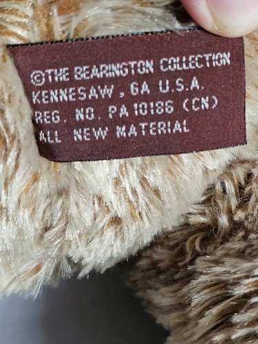 Bearington Collection "Thornton" Teddy Bear - 15.5" Plush Stuffed Animal - Style - Picture 11 of 11