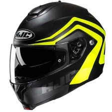 Hjc C91N NEPOS YELLOW MC3HSF Modular Helmet Size L