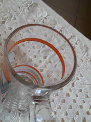 Vintage Miami Dolphins Souvenir Heavy Glass Handled Mug NFL Football Sports Fun - Picture 12 of 12