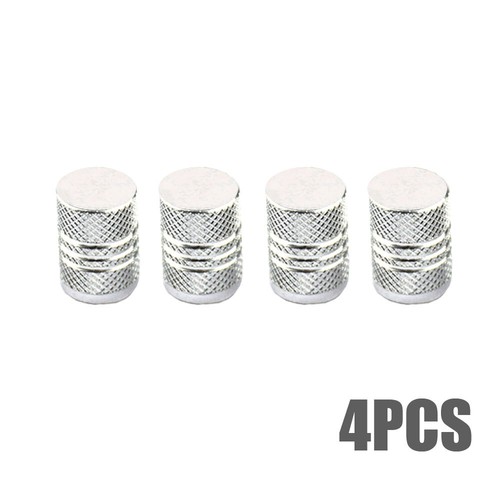 4x Aluminium Car SUV Tyre Valve Stems Air Dust Cover Screw Cap Wheel Accessories - Picture 17 of 19