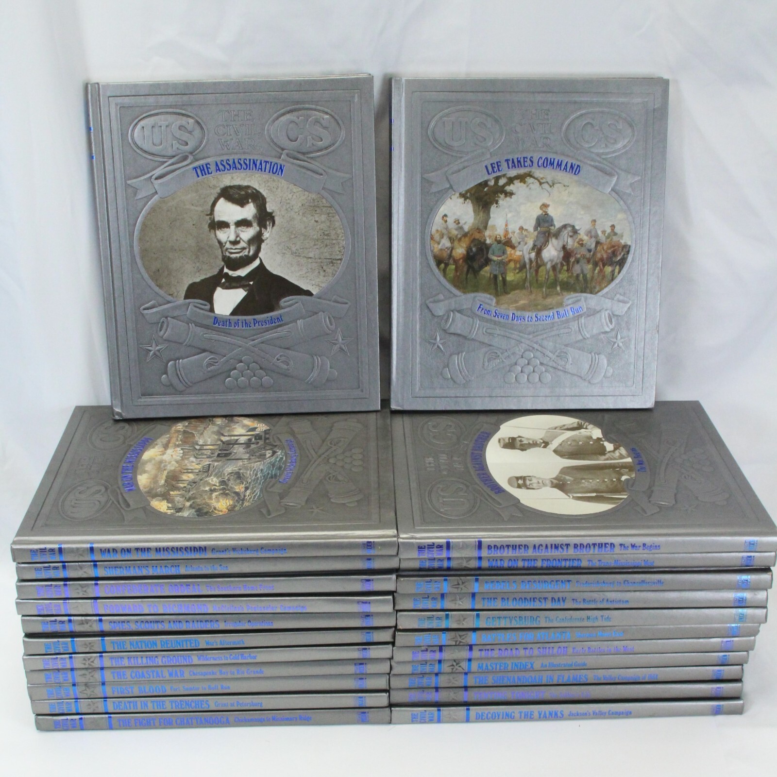 The Civil War: Time Life Books - 24 Of 28 Volume Set plus Master Index