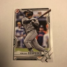Yoelqui Cespedes 2021 Bowman Draft #BD-171 Paper Base