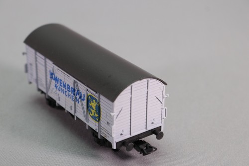 BB007 ROCO 4305D train Ho Wagon frigorifique transport bière Lowenbrau Munchen - Picture 6 of 12
