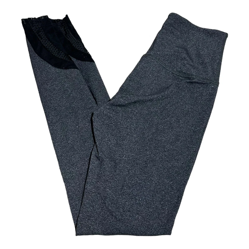 beyond-yoga high waisted stretch skinny mesh leggings