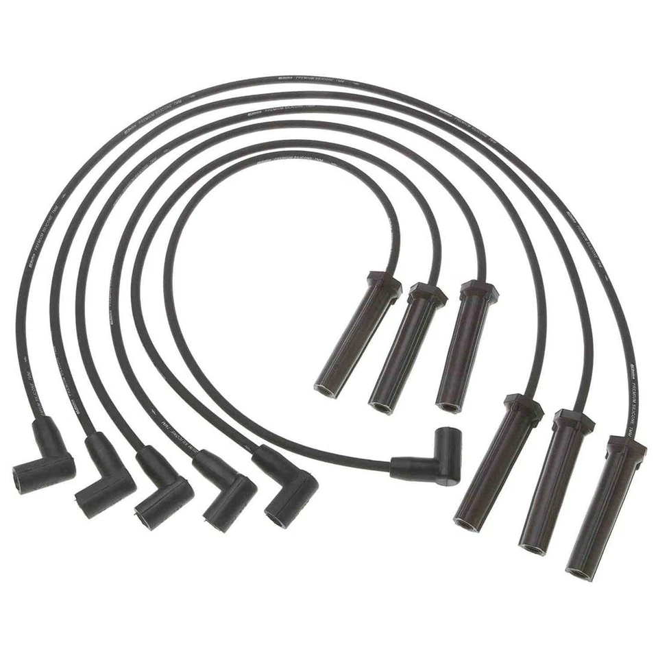 9726UU AC Delco Juego de 6 cables de bujía nuevos para Chevy Olds Chevrolet Impala Foto 2 de 3