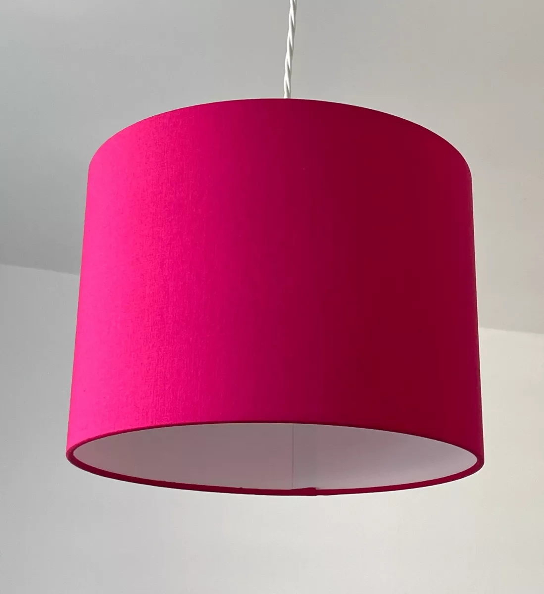 Hot pink sale table lamp shade