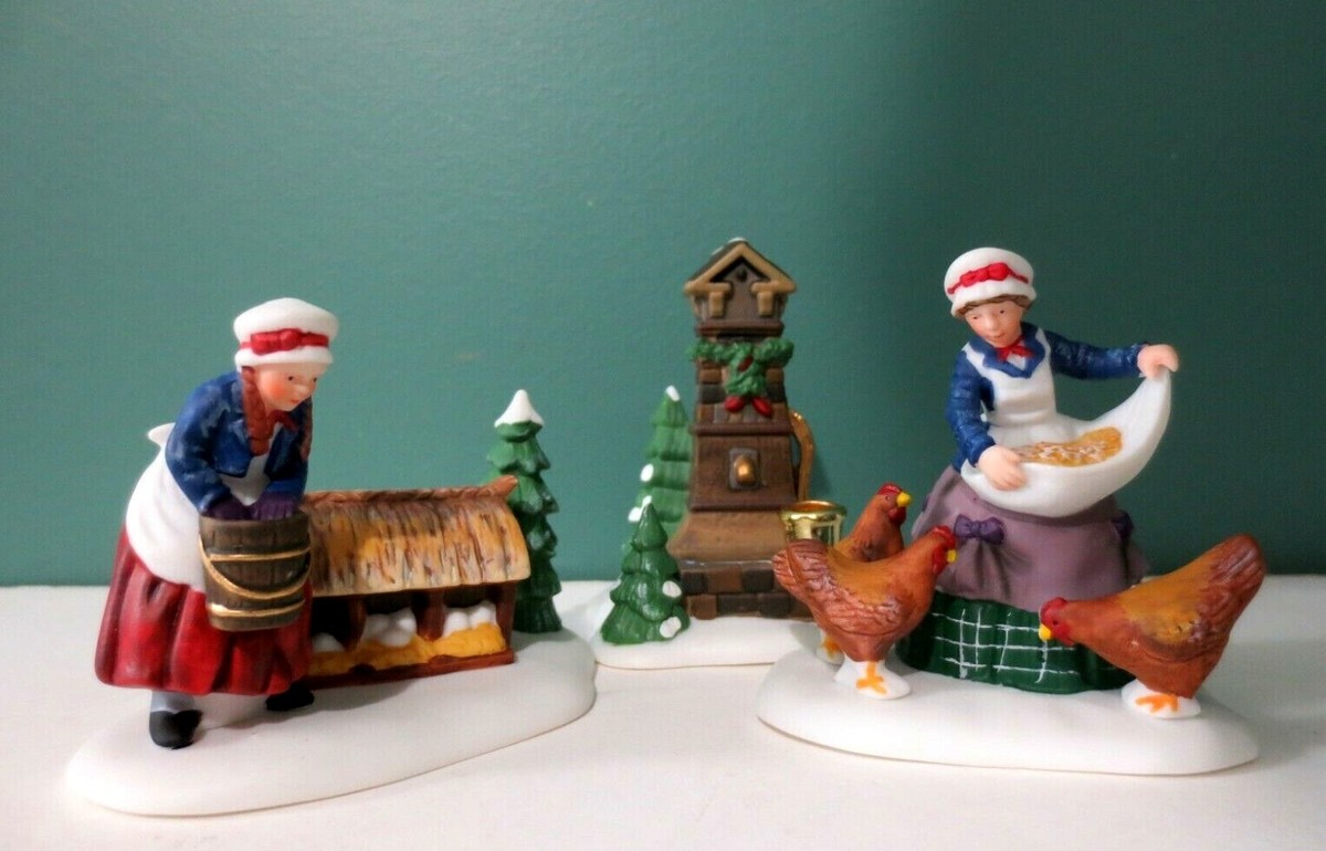 Heritage village collection 3点セット NEW in Box HERITAGE VILLAGE COLLECTION - 