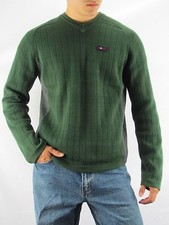 Abercrombie and Fitch Muscle Green Gray Crew Neck Sweater Men's Large RWS