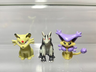Persian, Mightyena, Delcatty Pokemon Monster Tomy Zukan 1/40