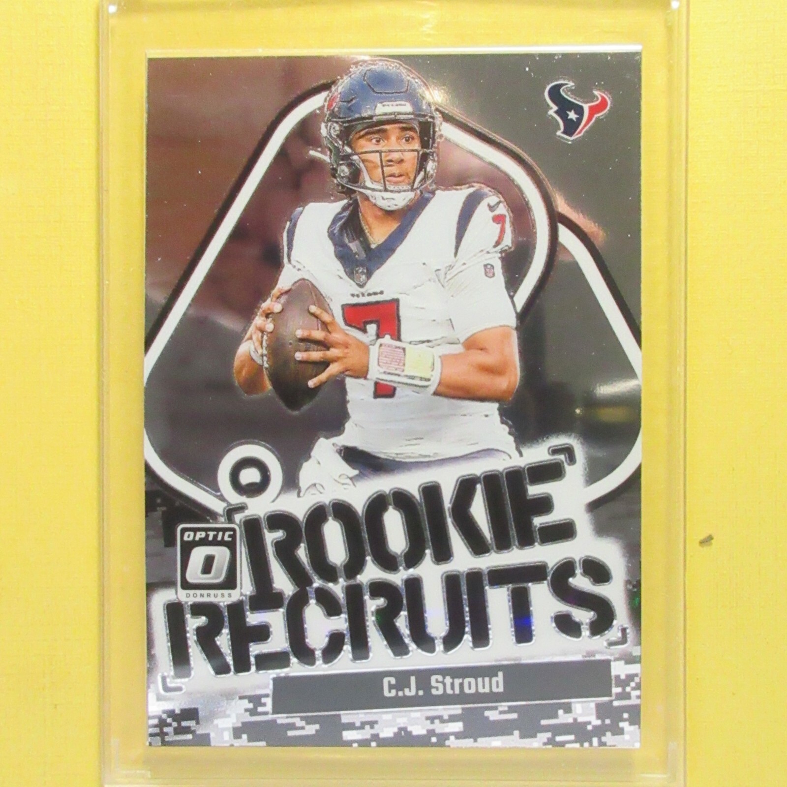 C.J. STROUD 2023-24 Donruss Optic ROOKIE RECRUITS #4 Houston Texans