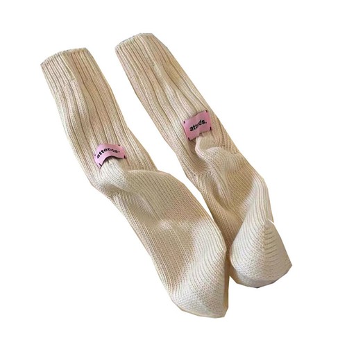 Homewear-Fußsocken Mittelrohrsocken Gestrickte Strümpfe Modisch Und Passend < - Bild 6 von 17