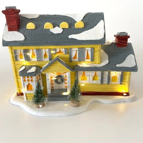 New Dept 56 Animated Flaming Sleigh of Christmas Village Santa's Sleigh Reindeer - Picture 3 of 15