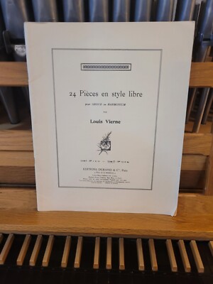 * Louis Vierne: 24 Pieces en Style Libre, Free Style, Book 2; organ (Durand)
