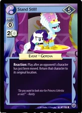My Little Pony CCG Stand Still! Rare Trading Card