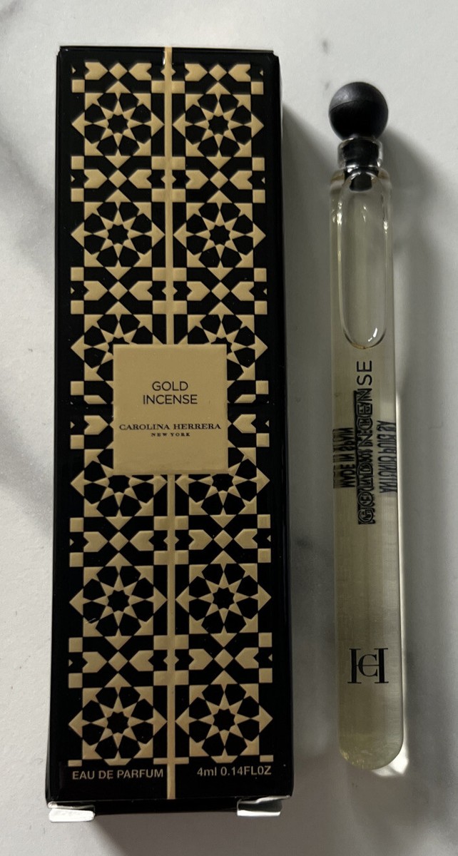 carolina herrera perfume gold incense