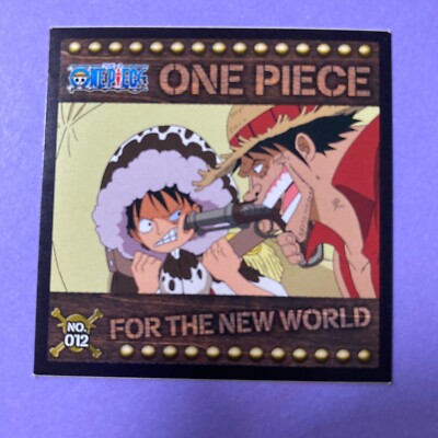 One Piece Ensky Seal DARTSLIVE Card Luffy 2004 BANDAI Anime