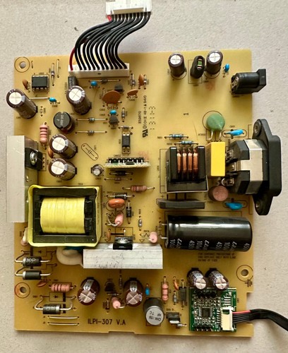 DELL P2213F 22" LED Monitor Netzteil Platine ILPI-307 V.A