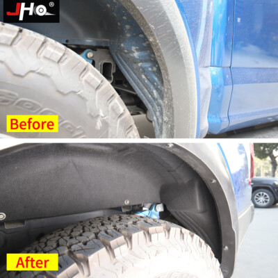 Rear Wheel Well Liners Inner Fender Liners Guards for 2017-2022 Ford F150 Raptor
