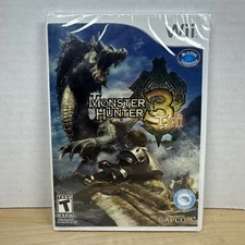 Monster Hunter 3 Tri (Nintendo Wii, 2010) SEALED - RB