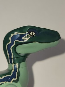 Lego Jurassic World 75917 Raptor "BLUE" Velociraptor Dinosaur Figure Very Good