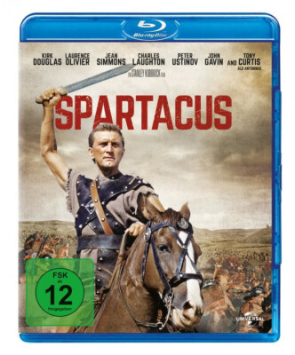 Spartacus - Stanley Kubrick Kirk Douglas Tony Curtis - Blu-ray Disc - OVP - NEU