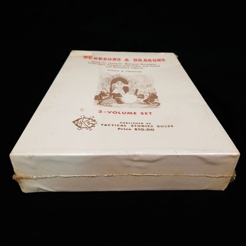RARE - Dungeons & Dragons 1975  White Box Set - SEALED SHRINK - 4th Print - TSR - Picture 9 of 12