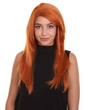 Women Long Straight Side Part Fancy Wig, Multiple Color Collections, HW-6682A