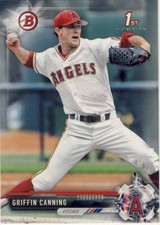 Lot of (100) 2017 Bowman Draft GRIFFIN CANNING 1st Rookie Card #BD-48 Angels