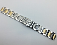 TOP QUALITY SPECIAL MADE 20MM TWO-TONE WATCH BAND FOR 42MM CARTIER BALLON BLEU