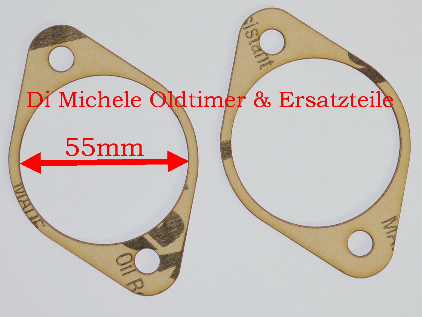 55 DCO Weber Carburetor 2X Gasket Intake Manifold For Carburetor D-0.8