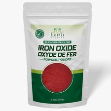 Earth Nourish Iron Oxide Powder Red 3.52 Oz / 100g Pack of 1 - pack of 4