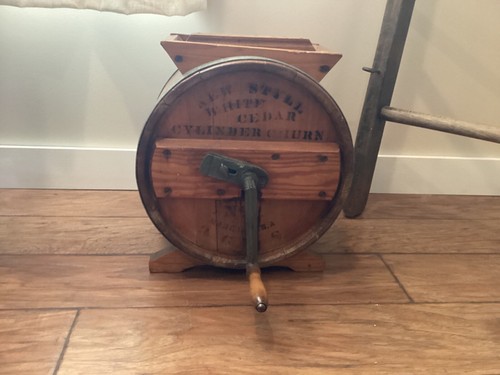 Antique Wooden Butter Churn