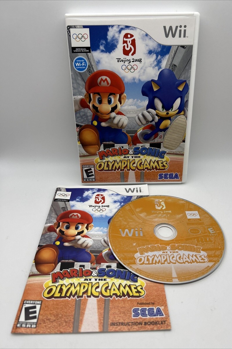 Mario And Sonic Wii Mario Sonic At The Olympic Games (Nintendo Wii