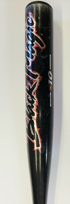 Batte Easton Black Magic LX10E – 30 Pouces – Jeunesse – Alliage 7050 – Petite Ligue