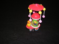 Vintage Celluloid Rolling Wind Up Whirly Gig Toy.
